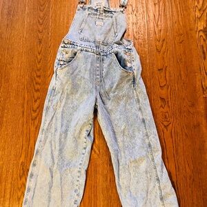 Levi's Classic Blue Denim Overalls